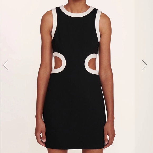STAUD Dolce Minidress size Medium - Picture 1 of 4